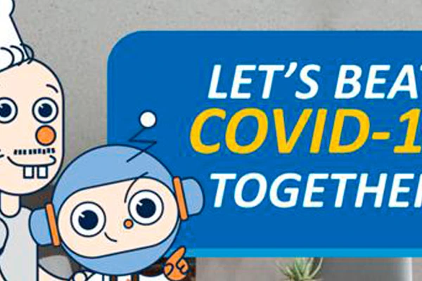 一緒にCOVID-19を打ちましょう